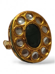 Kundan Finger Ring